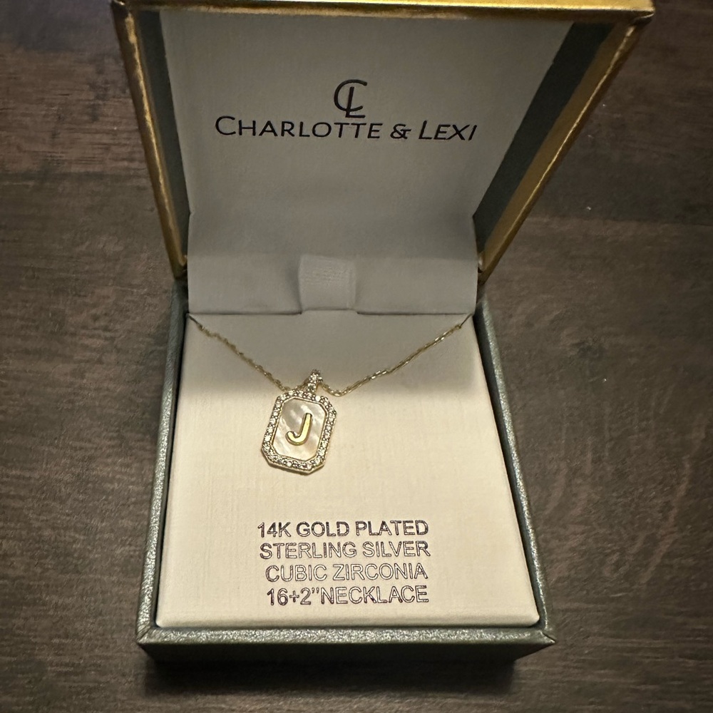 Letter J Necklace!